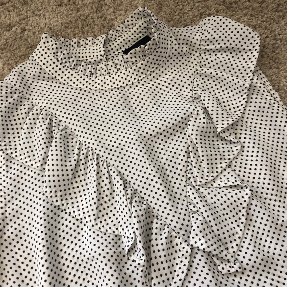 POLKADOT BLOUSE